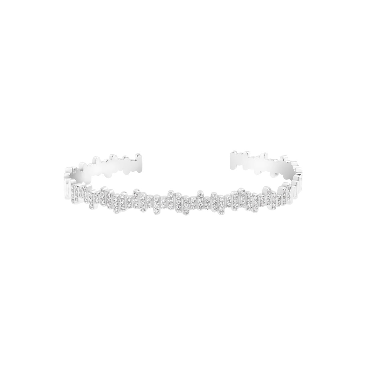 bracelet diamant or blanc tendance